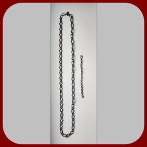 STELLA & DOT || 19” Antique Bronze Chunky Necklace